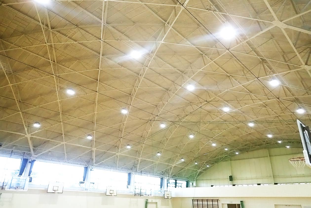 大宮武蔵野高校体育館全体改修電気・機械設備工事
